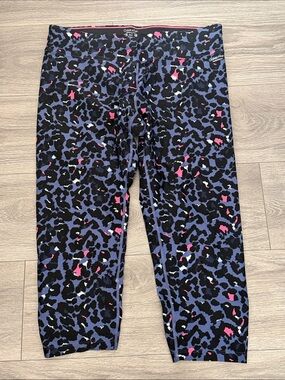 Calvin Klein Performance Wick Leopard Print Leggings XL